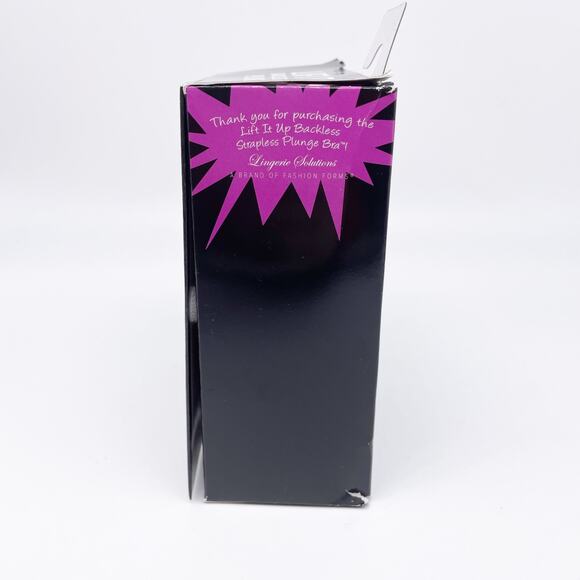 Fashion Forms Lift It Up Nude Backless Strapless Plunge Bra Size A Cup - Picture 2 of 7